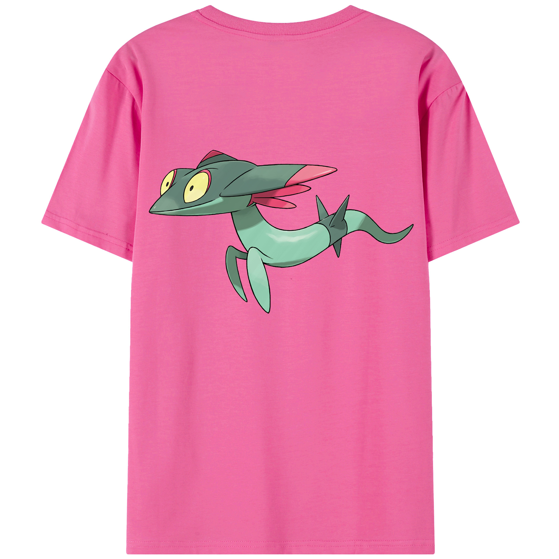 （画像用） ポケットモンスター Pokémon レディース半袖Tシャツ(バックプリント)